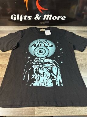 Gallery Dept. Black Tee with Beige Label